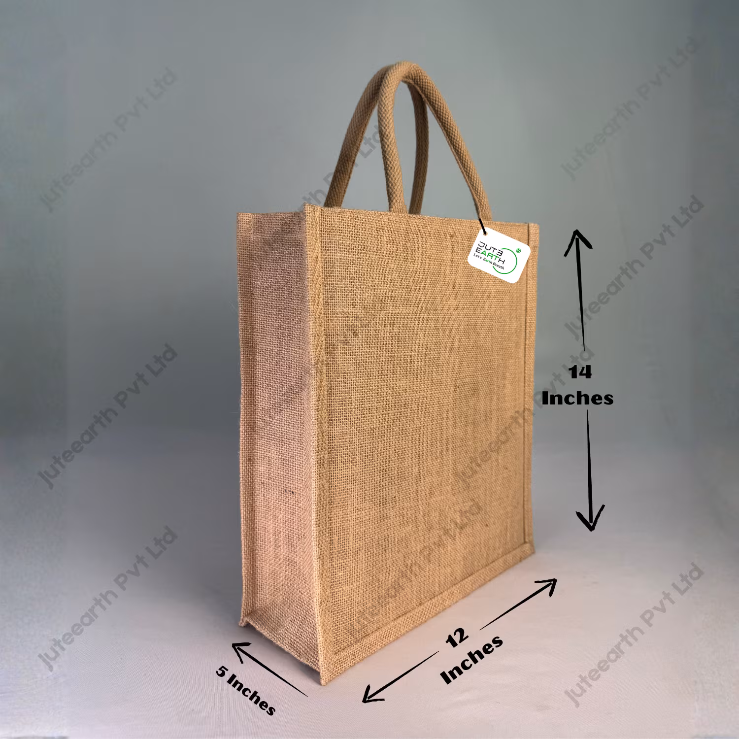 Natural Jute Bag – Custom Printed with Cotton Rope Niwar Handles for Signature Branding (3)