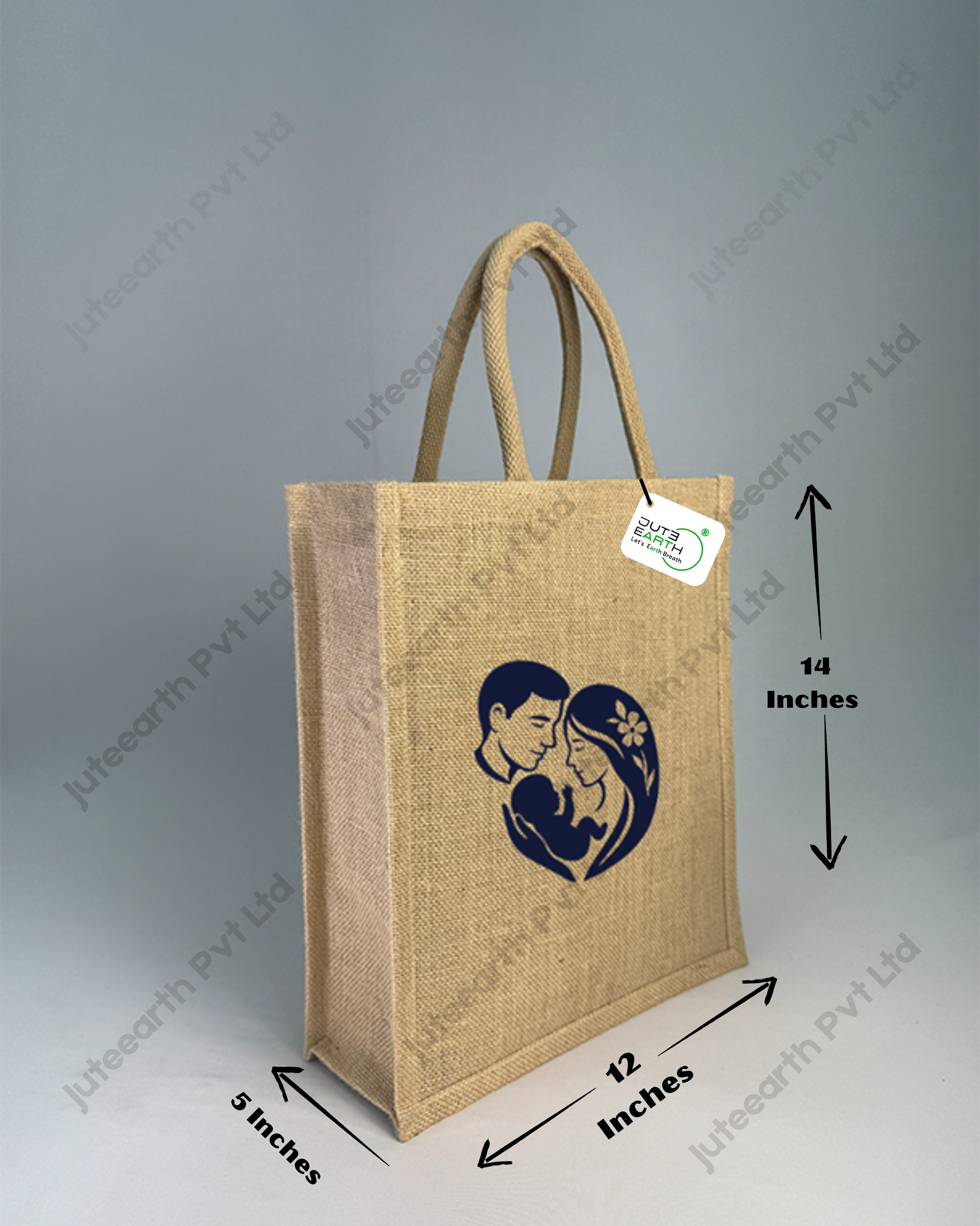 In Your Arms Baby Shower_ Seemantham_Godh Bharai Custom Printed Natural Jute Bag for Return Gift (3)