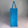 Natural Jute Bag – Custom Printed Custom Printed Minimum Line with Aqua Blue Cotton Rope Niwar Handles and Gusset for Branding or Promotions (4)